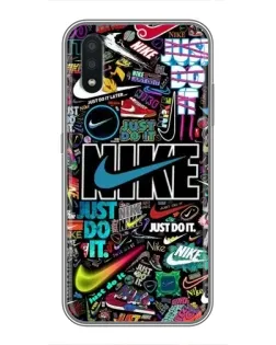 Чехол для Samsung Galaxy A01 с картинкой «Яркий коллаж Nike» Чехол для Samsung Galaxy A01 с картинкой «Яркий коллаж Nike»