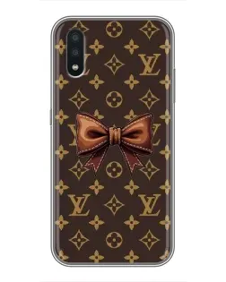 Чехол для Samsung Galaxy A01 с картинкой «LV с бантом»