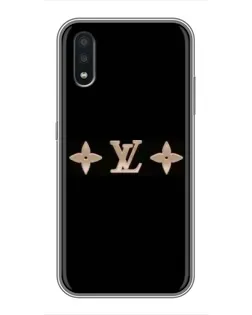 Чехол для Samsung Galaxy A01 с картинкой «Louis Vuitton — минимализм»