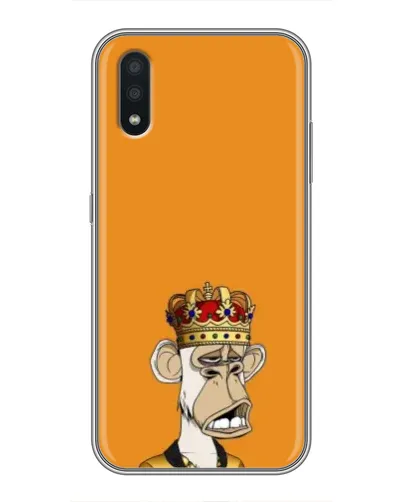Чехол для Samsung Galaxy A01 с картинкой «Золотая обезьяна Bored Ape» Чехол для Samsung Galaxy A01 с картинкой «Золотая обезьяна Bored Ape»