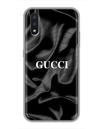 Чехол для Samsung Galaxy A01 с картинкой «Gucci — шелковые волны»