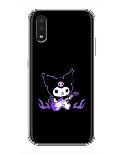 Чехол для Samsung Galaxy A01 с картинкой «Электрическая Kuromi» Чехол для Samsung Galaxy A01 с картинкой «Электрическая Kuromi»
