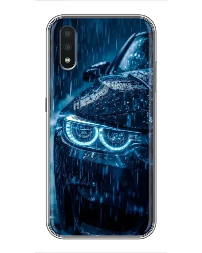 Чехол для Samsung Galaxy A01 с картинкой «BMW под дождем» Чехол для Samsung Galaxy A01 с картинкой «BMW под дождем»