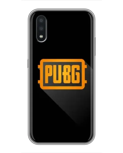 Чехол для Samsung Galaxy A01 с картинкой «PUBG — рамка лого» Чехол для Samsung Galaxy A01 с картинкой «PUBG — рамка лого»