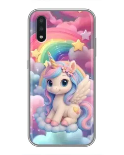 Чехол для Samsung Galaxy A01 с картинкой «Маленький единорог» Чехол для Samsung Galaxy A01 с картинкой «Маленький единорог»