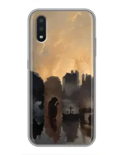 Чехол для Samsung Galaxy A01 с картинкой «Дорога к вере»