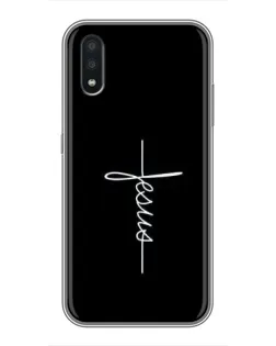 Чехол для Samsung Galaxy A01 с картинкой «Тонкая линия веры»