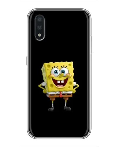 Чехол для Samsung Galaxy A01 с картинкой «Классический Губка Боб»