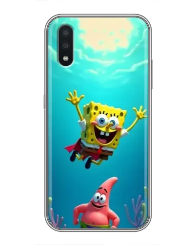 Чехол для Samsung Galaxy A01 с картинкой «Спанч Боб под водой» Чехол для Samsung Galaxy A01 с картинкой «Спанч Боб под водой»