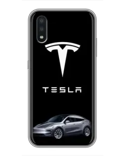 Чохол для Samsung Galaxy A01 з картинкою «Tesla Model Y» Чохол для Samsung Galaxy A01 з картинкою «Tesla Model Y»