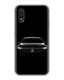 Чехол для Samsung Galaxy A01 с картинкой «Mercedes Vision — концепт»