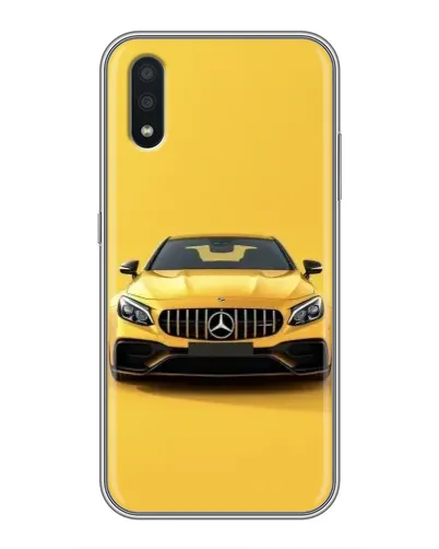 Чехол для Samsung Galaxy A01 с картинкой «Желтый Mercedes GT» Чехол для Samsung Galaxy A01 с картинкой «Желтый Mercedes GT»