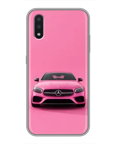 Чехол для Samsung Galaxy A01 с картинкой «Розовый Mercedes AMG» Чехол для Samsung Galaxy A01 с картинкой «Розовый Mercedes AMG»