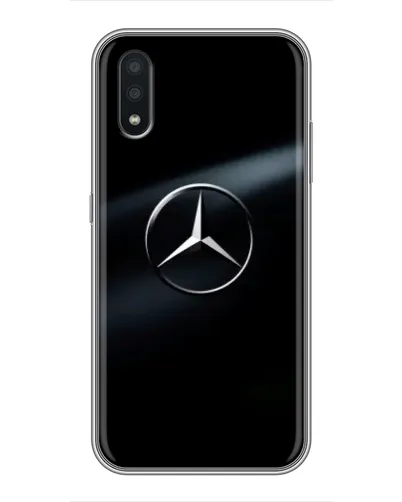 Чехол для Samsung Galaxy A01 с картинкой «Mercedes на металле» Чехол для Samsung Galaxy A01 с картинкой «Mercedes на металле»