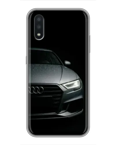 Чехол для Samsung Galaxy A01 с картинкой «Audi — детализация кузова»