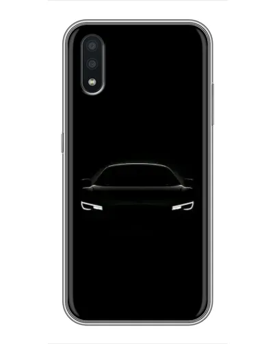 Чехол для Samsung Galaxy A01 с картинкой «Взгляд Audi в темноте»