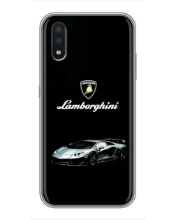 Чехол для Samsung Galaxy A01 с картинкой «Логотип Lamborghini классика» Чехол для Samsung Galaxy A01 с картинкой «Логотип Lamborghini классика»