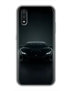 Чехол для Samsung Galaxy A01 с картинкой «Черный Lamborghini Aventador» Чехол для Samsung Galaxy A01 с картинкой «Черный Lamborghini Aventador»