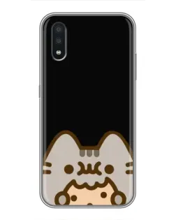 Чехол для Samsung Galaxy A01 с картинкой «Пушин на черном» Чехол для Samsung Galaxy A01 с картинкой «Пушин на черном»