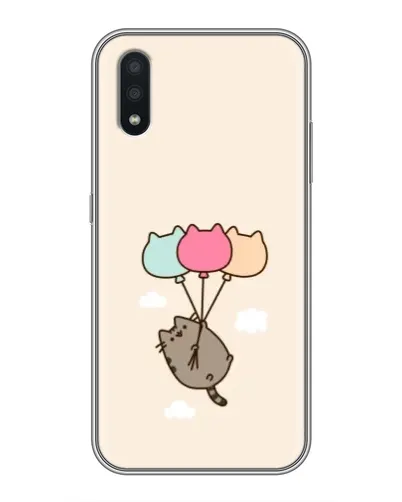 Чехол для Samsung Galaxy A01 с картинкой «Пушин на шариках» Чехол для Samsung Galaxy A01 с картинкой «Пушин на шариках»