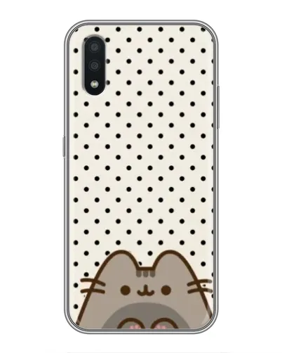 Чехол для Samsung Galaxy A01 с картинкой «Пушин в горошек» Чехол для Samsung Galaxy A01 с картинкой «Пушин в горошек»