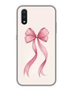 Чехол для Samsung Galaxy A01 с картинкой «Розовый бант»