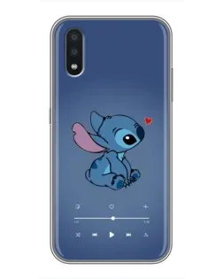Чехол для Samsung Galaxy A01 с картинкой «Музыкальный Stitch»