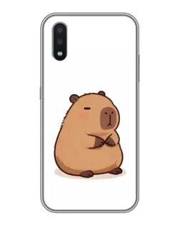 Чехол для Samsung Galaxy A01 с картинкой «Толстенькая капибара»