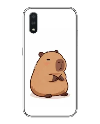 Чехол для Samsung Galaxy A01 с картинкой «Толстенькая капибара»