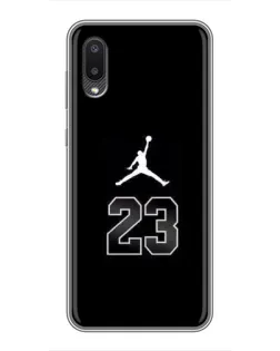 Чехол для Samsung Galaxy A02 с картинкой «Jordan Flight 23» Чехол для Samsung Galaxy A02 с картинкой «Jordan Flight 23»