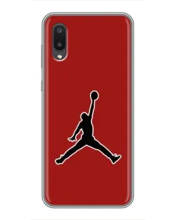 Чехол для Samsung Galaxy A02 с картинкой «Jordan Red Back» Чехол для Samsung Galaxy A02 с картинкой «Jordan Red Back»