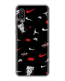 Чехол для Samsung Galaxy A02 с картинкой «Nike Mix Pattern» Чехол для Samsung Galaxy A02 с картинкой «Nike Mix Pattern»