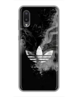 Чехол для Samsung Galaxy A02 с картинкой «Абстрактный дым Adidas» Чехол для Samsung Galaxy A02 с картинкой «Абстрактный дым Adidas»