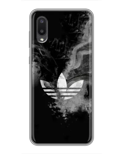 Чехол для Samsung Galaxy A02 с картинкой «Абстрактный дым Adidas» Чехол для Samsung Galaxy A02 с картинкой «Абстрактный дым Adidas»