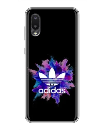 Чехол для Samsung Galaxy A02 с картинкой «Взрыв красок Adidas» Чехол для Samsung Galaxy A02 с картинкой «Взрыв красок Adidas»