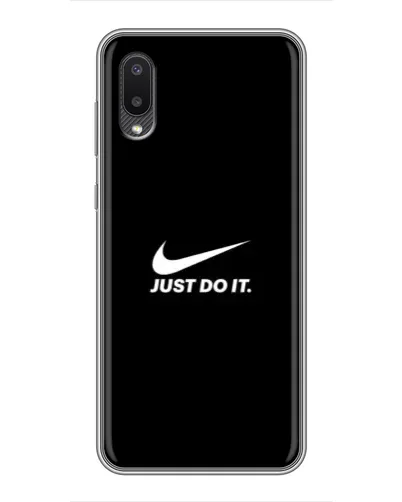 Чехол для Samsung Galaxy A02 с картинкой «Минимализм от Nike» Чехол для Samsung Galaxy A02 с картинкой «Минимализм от Nike»