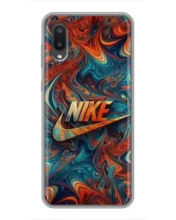 Чехол для Samsung Galaxy A02 с картинкой «Nike в абстракции» Чехол для Samsung Galaxy A02 с картинкой «Nike в абстракции»