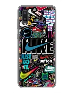 Чехол для Samsung Galaxy A02 с картинкой «Яркий коллаж Nike» Чехол для Samsung Galaxy A02 с картинкой «Яркий коллаж Nike»