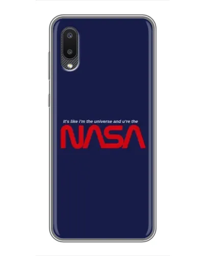 Чехол для Samsung Galaxy A02 с картинкой «NASA — глубокий космос»