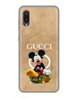 Чехол для Samsung Galaxy A02 с картинкой «Микки Маус Gucci — крафт» Чехол для Samsung Galaxy A02 с картинкой «Микки Маус Gucci — крафт»
