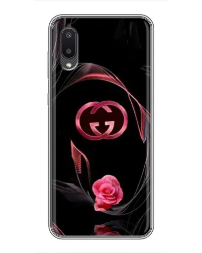 Чехол для Samsung Galaxy A02 с картинкой «Gucci — неоновая роза» Чехол для Samsung Galaxy A02 с картинкой «Gucci — неоновая роза»