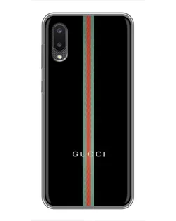 Чехол для Samsung Galaxy A02 с картинкой «Gucci — строгая линия» Чехол для Samsung Galaxy A02 с картинкой «Gucci — строгая линия»