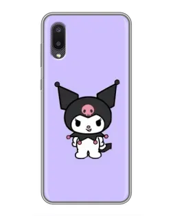 Чехол для Samsung Galaxy A02 с картинкой «Kuromi — нежный фиолетовый» Чехол для Samsung Galaxy A02 с картинкой «Kuromi — нежный фиолетовый»