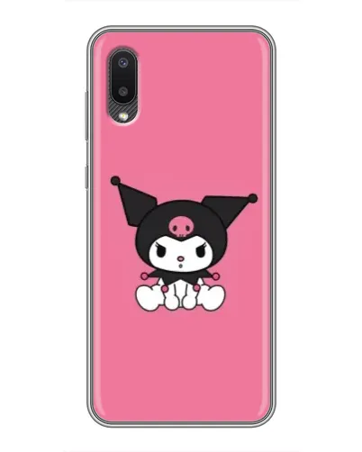 Чехол для Samsung Galaxy A02 с картинкой «Хмурая Kuromi» Чехол для Samsung Galaxy A02 с картинкой «Хмурая Kuromi»