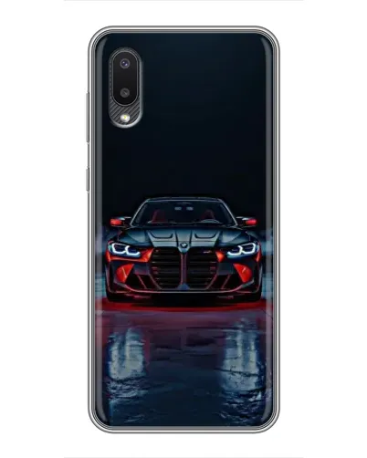 Чехол для Samsung Galaxy A02 с картинкой «BMW на мокрой дороге» Чехол для Samsung Galaxy A02 с картинкой «BMW на мокрой дороге»