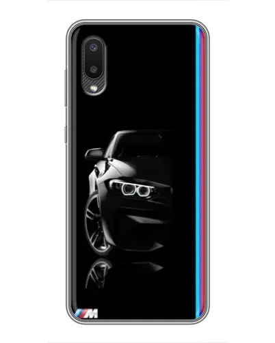 Чехол для Samsung Galaxy A02 с картинкой «Силуэт BMW в темноте» Чехол для Samsung Galaxy A02 с картинкой «Силуэт BMW в темноте»