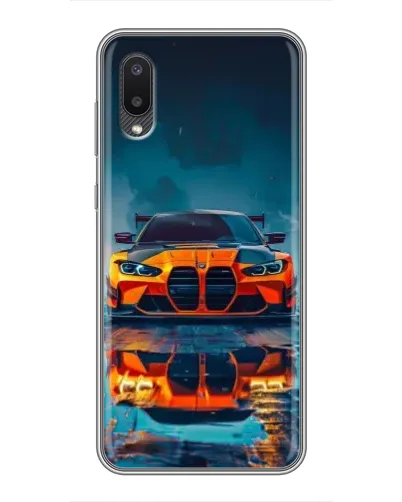 Чехол для Samsung Galaxy A02 с картинкой «BMW — золотая эмблема» Чехол для Samsung Galaxy A02 с картинкой «BMW — золотая эмблема»