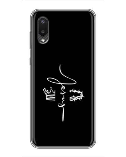 Чехол для Samsung Galaxy A02 с картинкой «Король Славы Jesus»