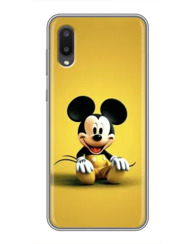 Чехол для Samsung Galaxy A02 с картинкой «Микки на желтом» Чехол для Samsung Galaxy A02 с картинкой «Микки на желтом»