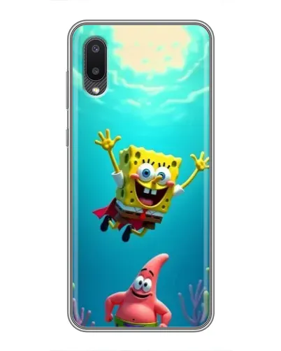 Чехол для Samsung Galaxy A02 с картинкой «Спанч Боб под водой» Чехол для Samsung Galaxy A02 с картинкой «Спанч Боб под водой»